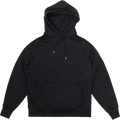 Hooded heavy cotton t-shirt with sleeves