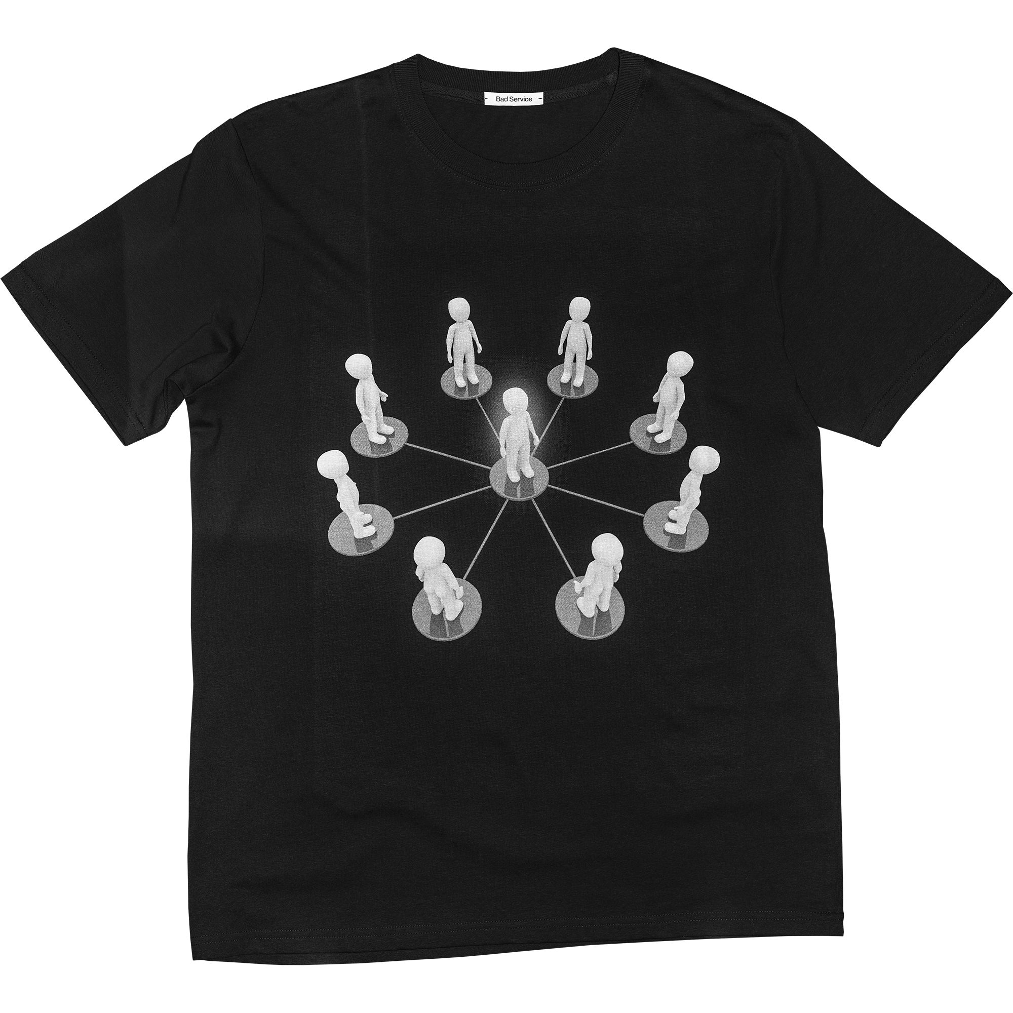 Light cotton t-shirt without hood and sleeves