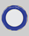 Plate "Плохой Сервиз"